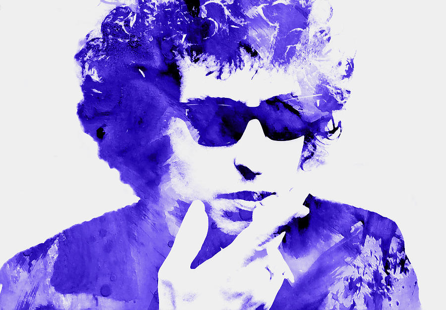 Bob Dylan Mixed Media - Bob Dylan 3c by Brian Reaves