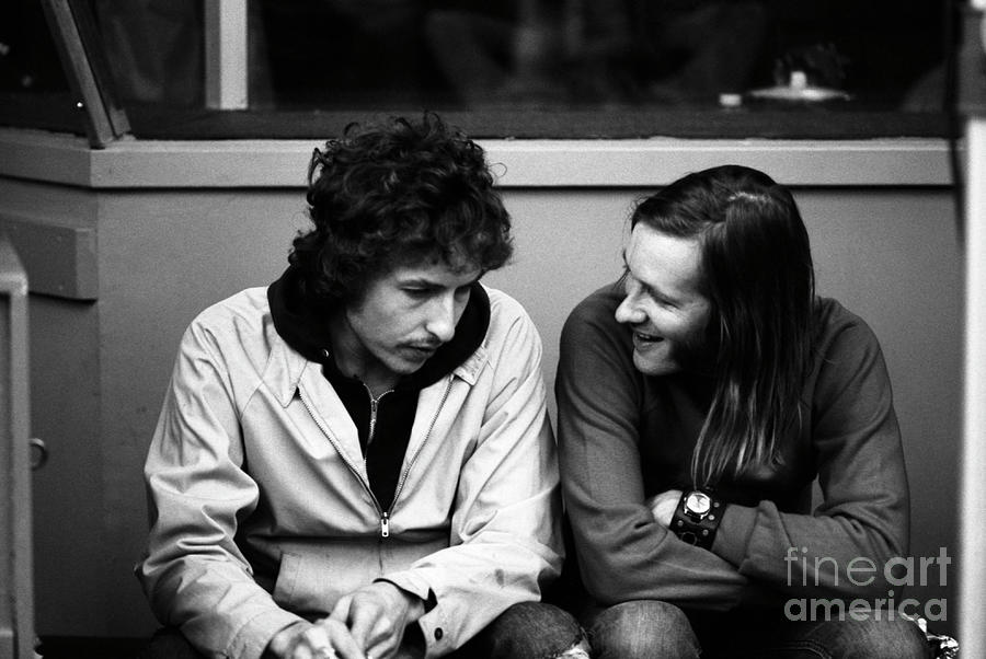 Bob Dylan And Doug Sahm Photograph by The Estate Of David Gahr