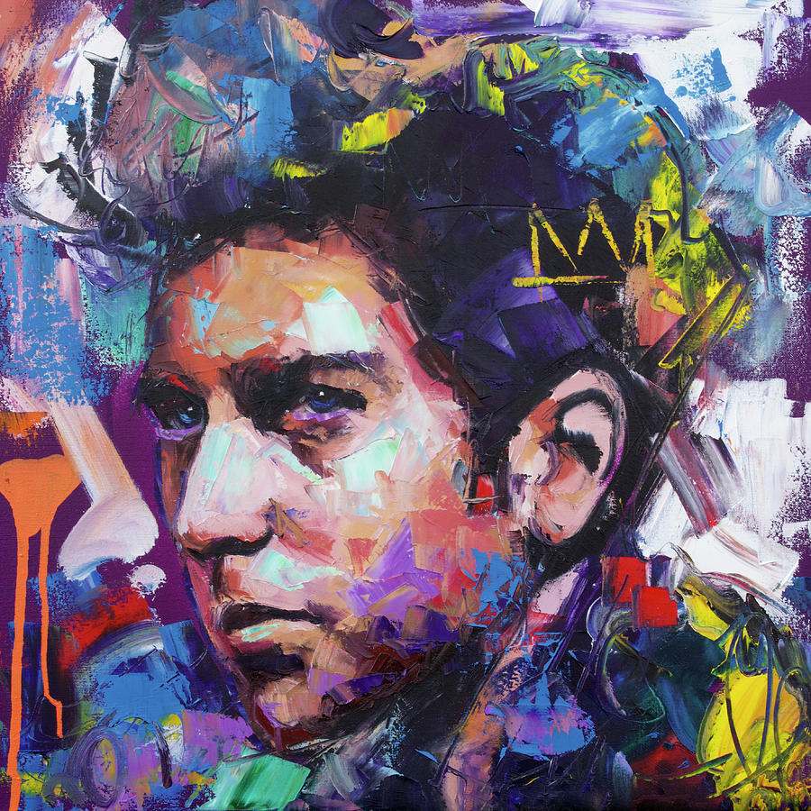 Bob Dylan IV Painting by Richard Day