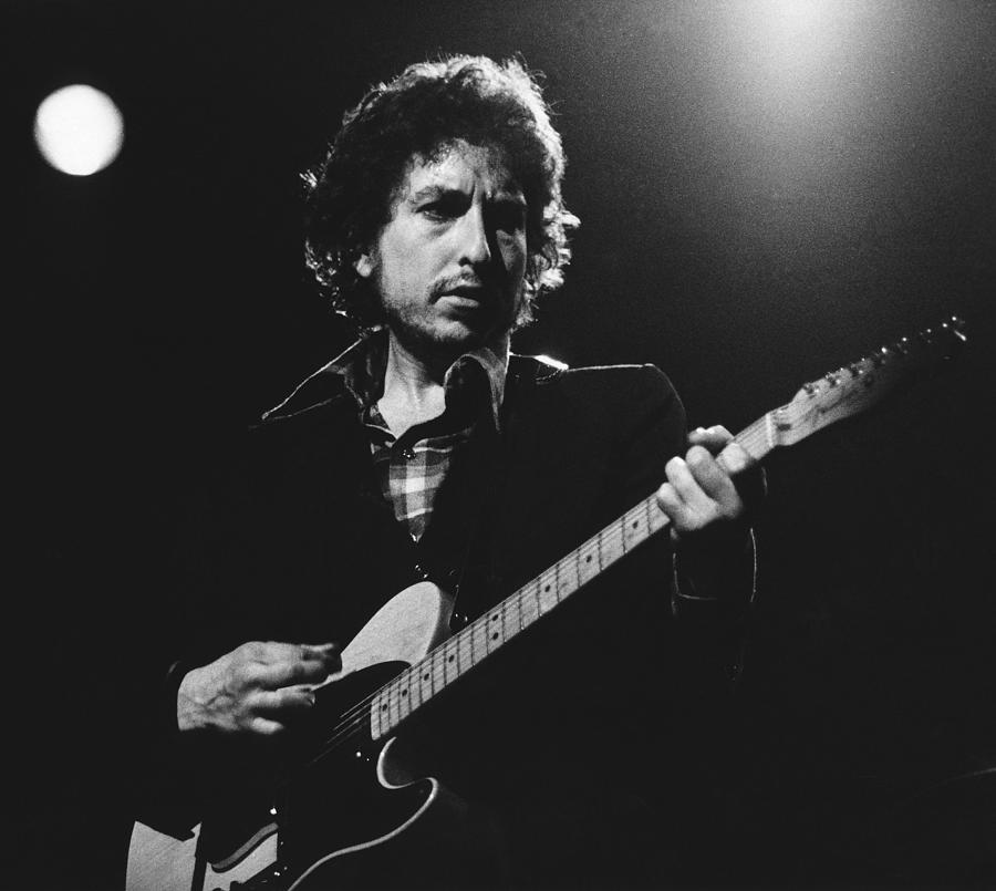 1970s Photograph - Bob Dylan: Legendary Counterculture Star by Globe Photos