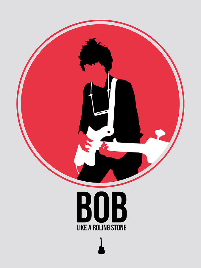 Bob Dylan Digital Art - Bob Dylan by Naxart Studio Bob Dylan Digital Art - Bob Dylan by Naxart Studio