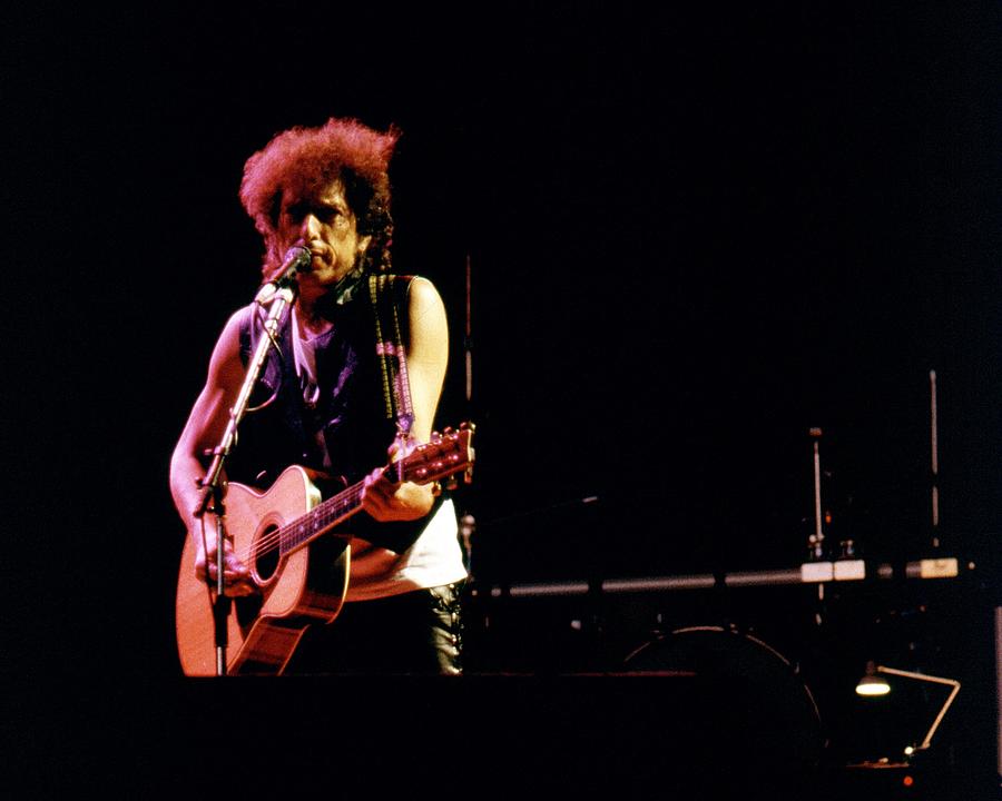 Bob Dylan True Confessions Tour Photograph by Larry Hulst