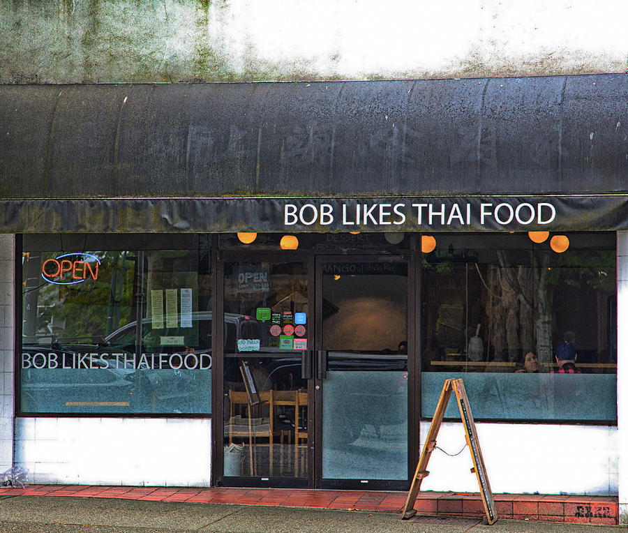 Bob Likes Thai Food Photograph by Darryl Brooks