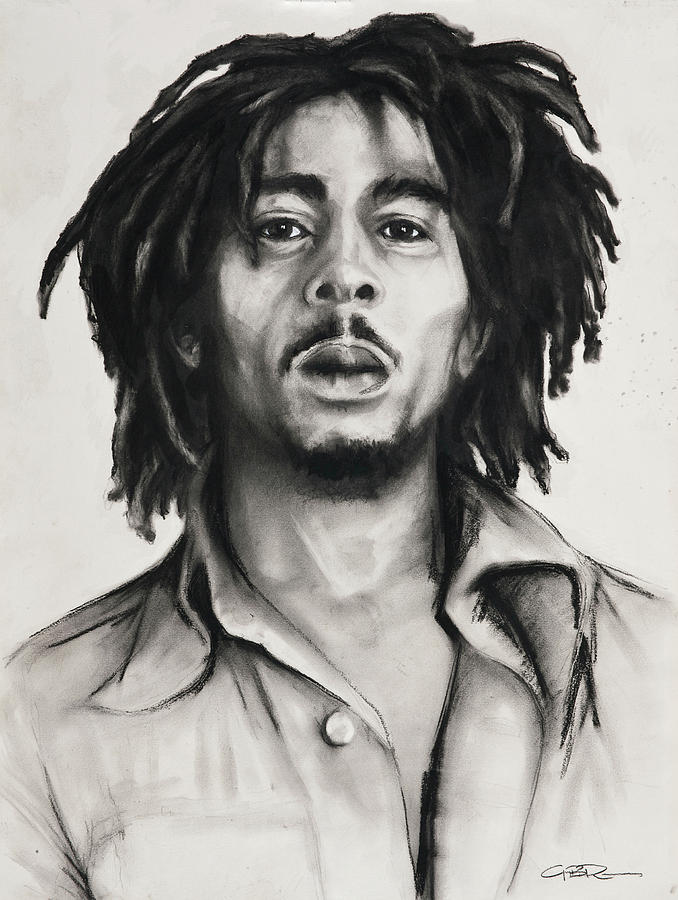 Looking back at my Bob Marley Sketch – ROVING JAY