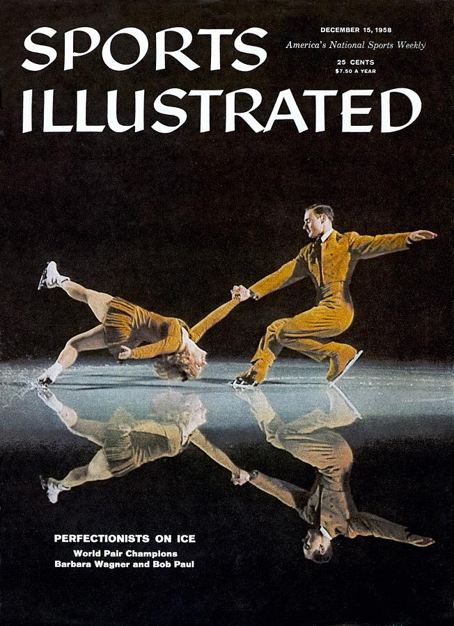 Bob Paul And Barbara Wagner, Figure Skating Sports Illustrated Cover Photograph by Sports Illustrated