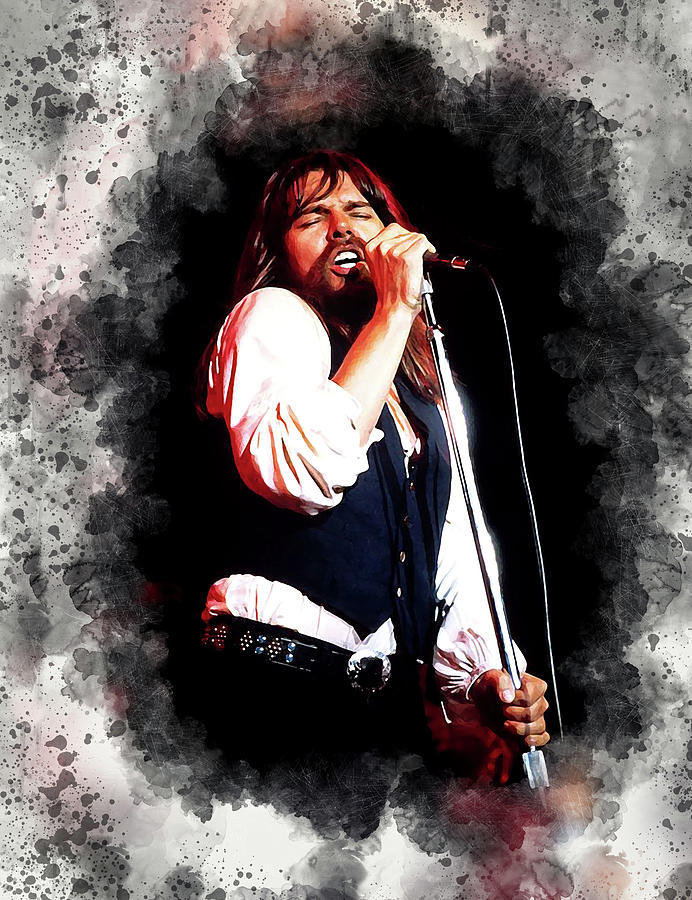 Bob Seger Digital Art by Karl Knox