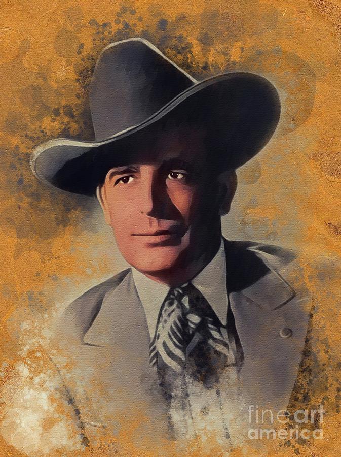Bob Wills, Music Legend Painting by Esoterica Art Agency