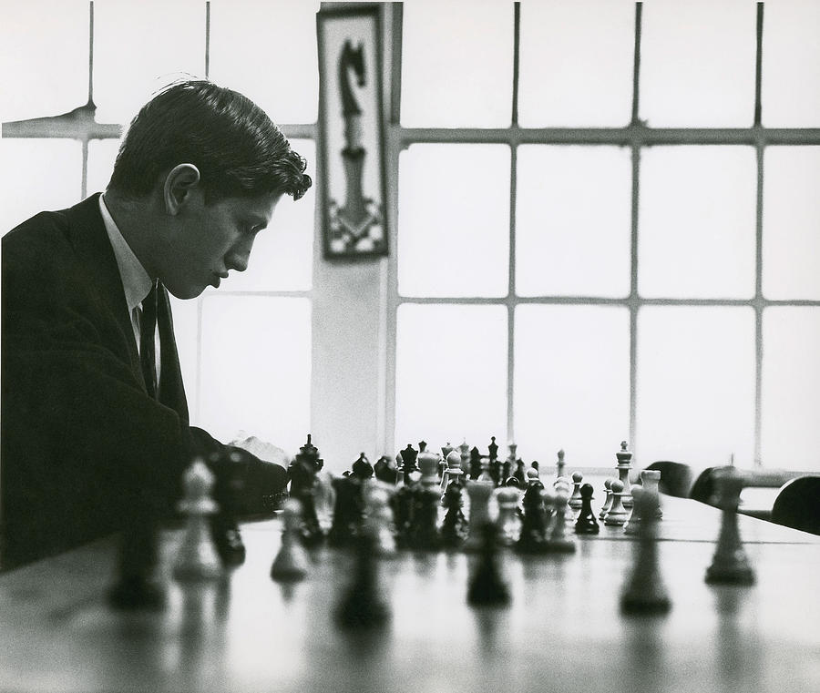 Bobby Fischer, World Chess Champion Photograph by Hans Namuth