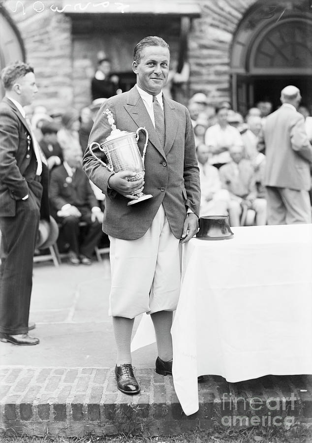 Bobby Jones Winning Golf Tourney Photograph by Bettmann