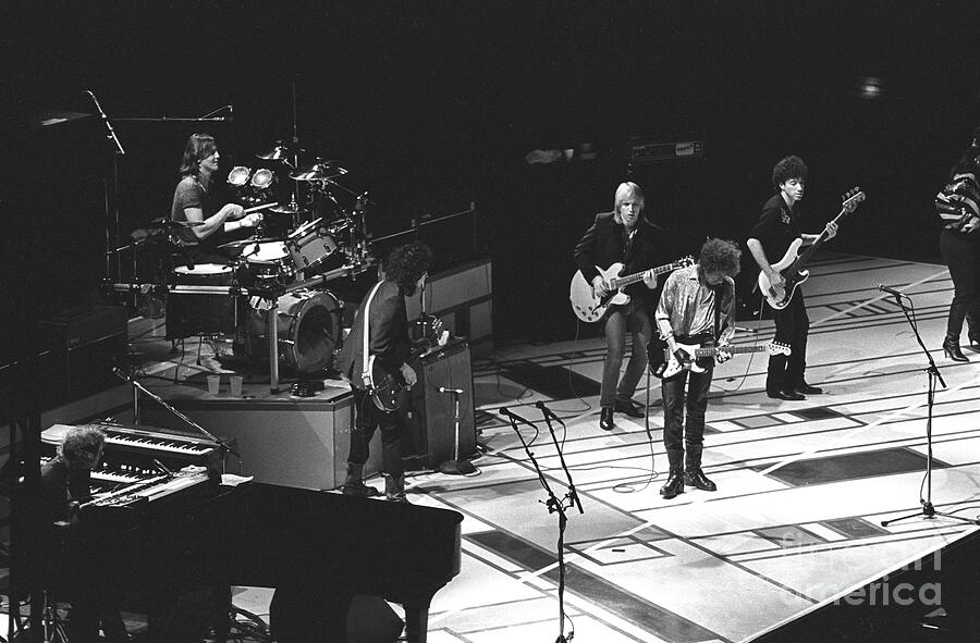 Bob Dylan Photograph - Bob Dylan and Tom Petty by Concert Photos