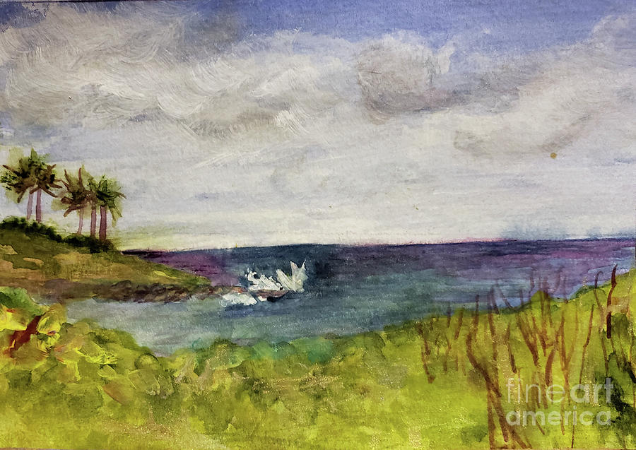 Impressionism Painting - Boca Inlet Study 3 by Donna Walsh