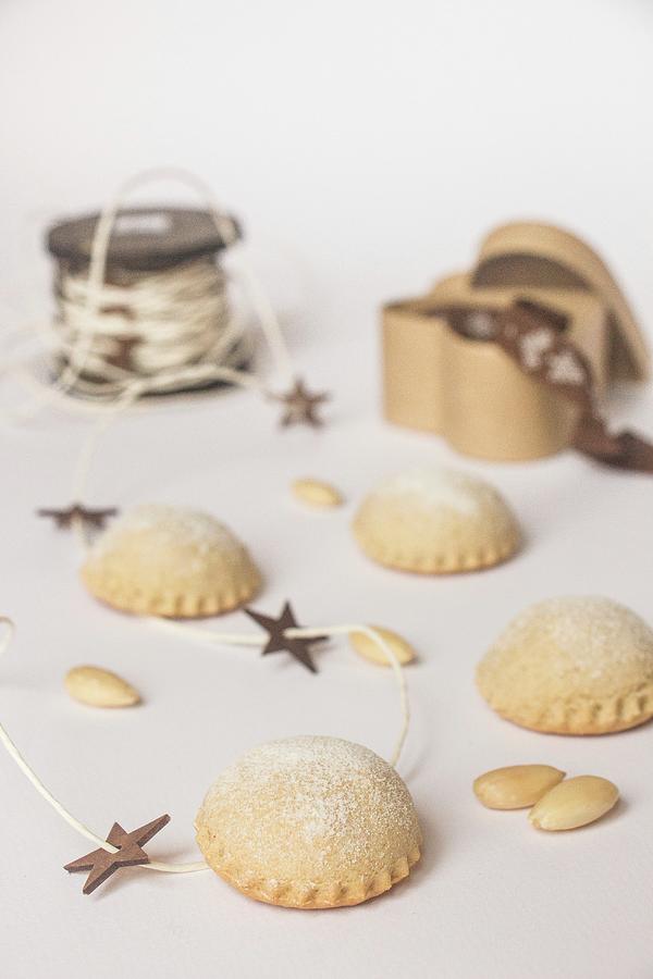 Bocconotti Abruzzesi italian Christmas Biscuits Photograph by Alice Del Re