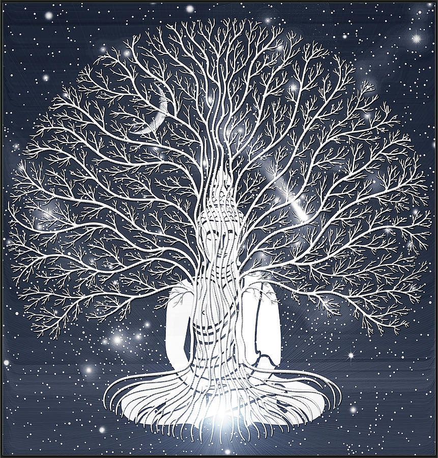 Boddhi Tree Digital Art by Harald Dastis