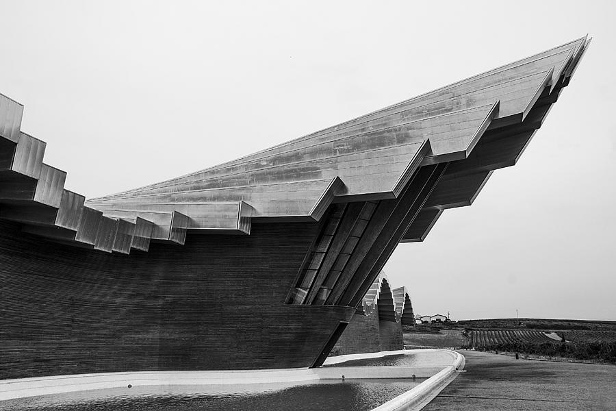 Architecture Photograph - Bodega Ysios by Adolfo Urrutia