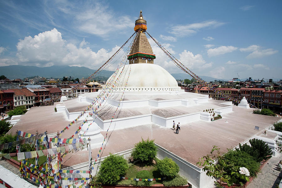 Bodhnath Temple In Nepal Digital Art by Christopher Villano - Fine Art ...