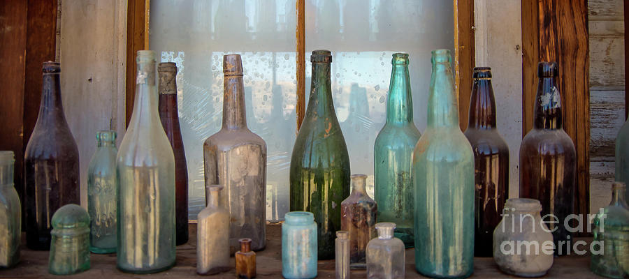 Bodie Bottles Photograph by Stephen Whalen