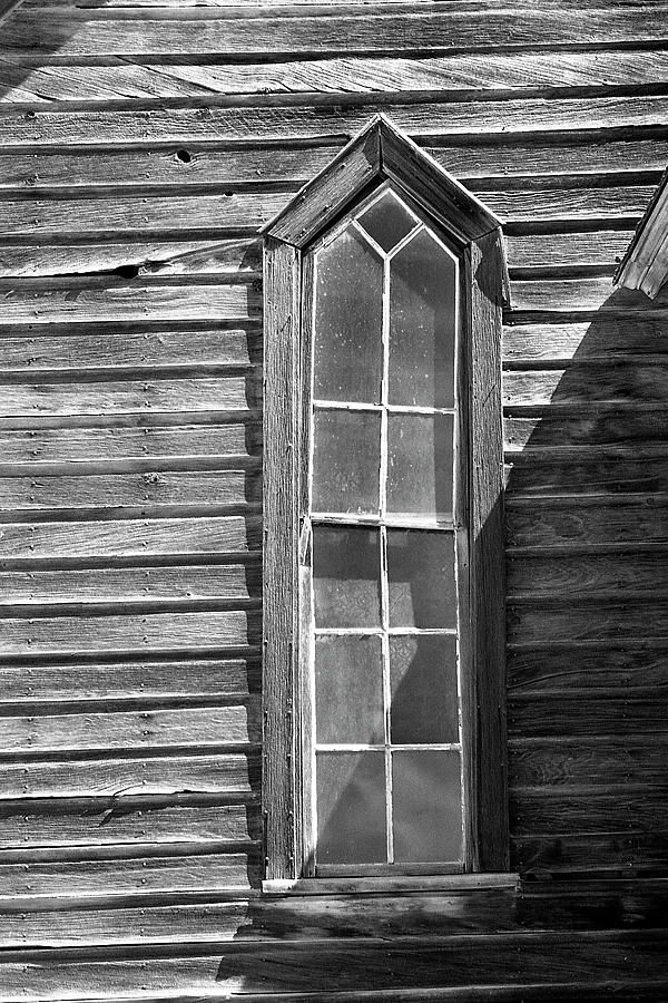 Bodie Church Window Photograph by Jerry Griffin