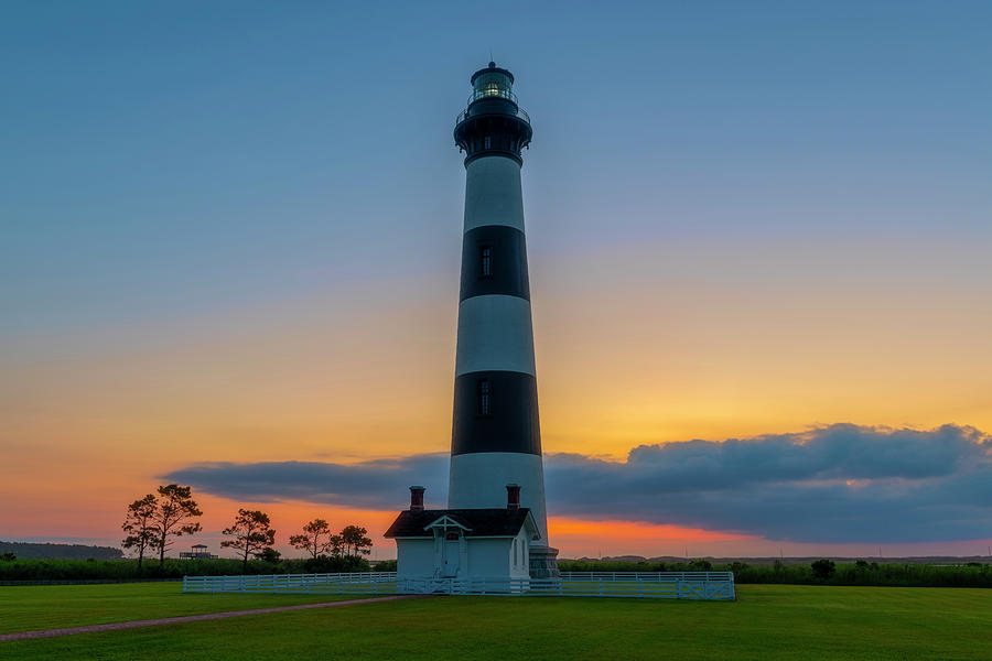 Bodie Island Lighthouse, Hatteras, Outer Bank Photograph by Cindy Lark Hartman