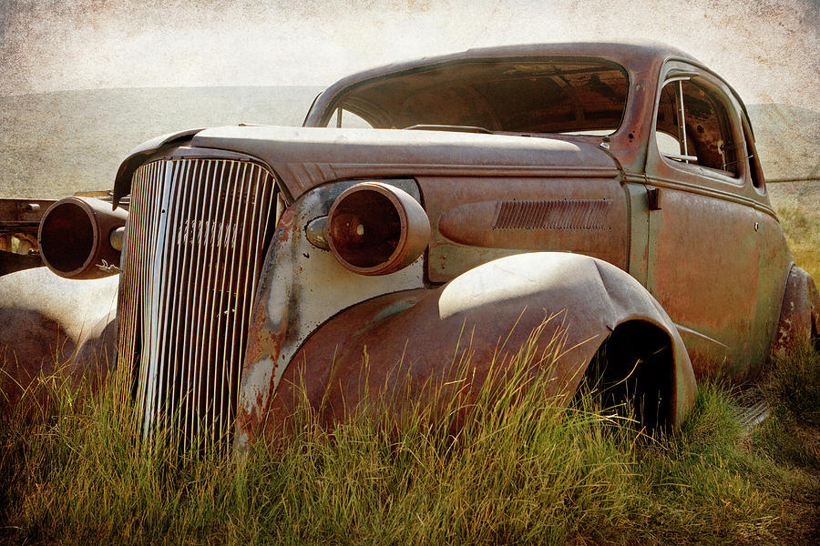 Truck Photograph - Bodie Junkyard Chevy by Jessica Rogers
