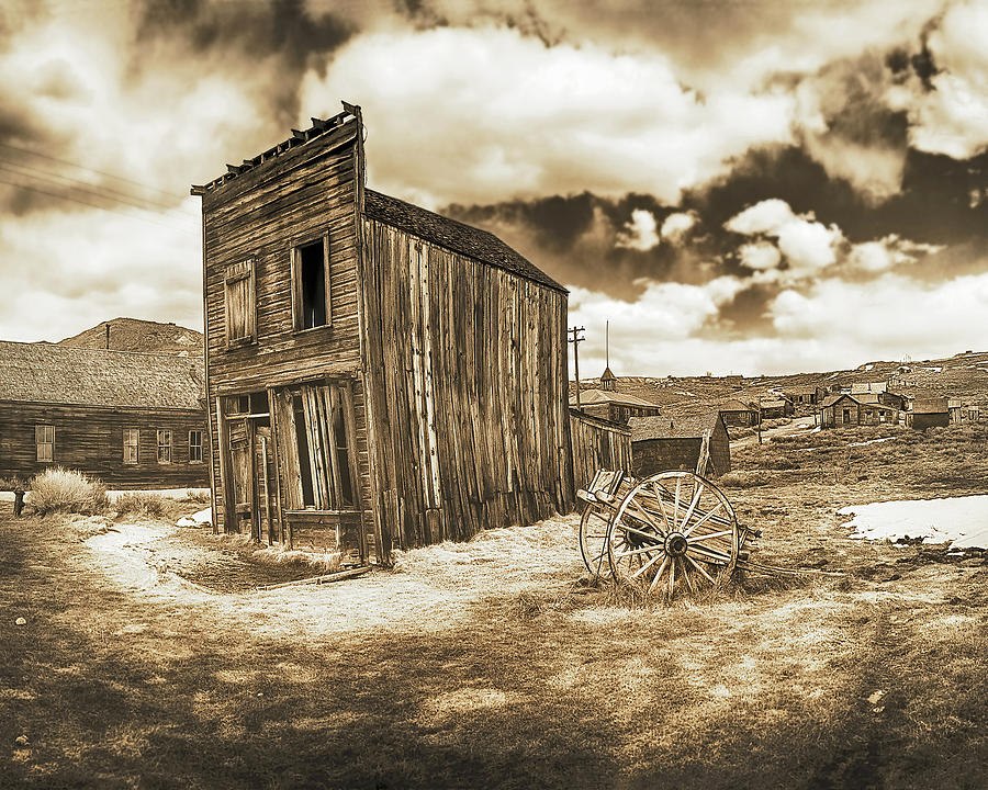 BODIE MAIN STREET, Bodie Ghost Town, California Photograph by Don Schimmel
