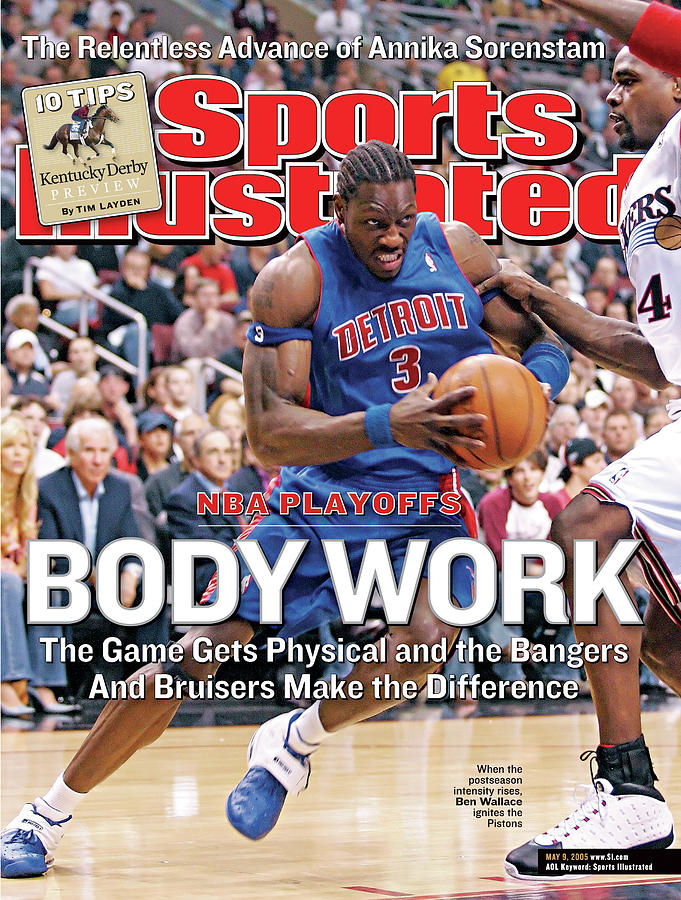 Body Work Nba Playoffs, The Game Gets Physical And The Sports Illustrated Cover Photograph by Sports Illustrated
