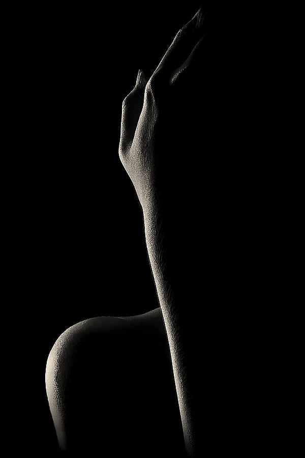 Nude Photograph - Bodyscape: You Cant See My Face by Heru Sungkono