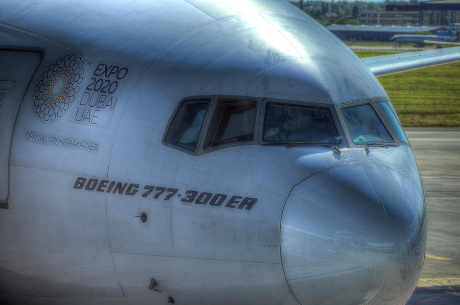 Boeing 777-300ER Photograph by David Pyatt