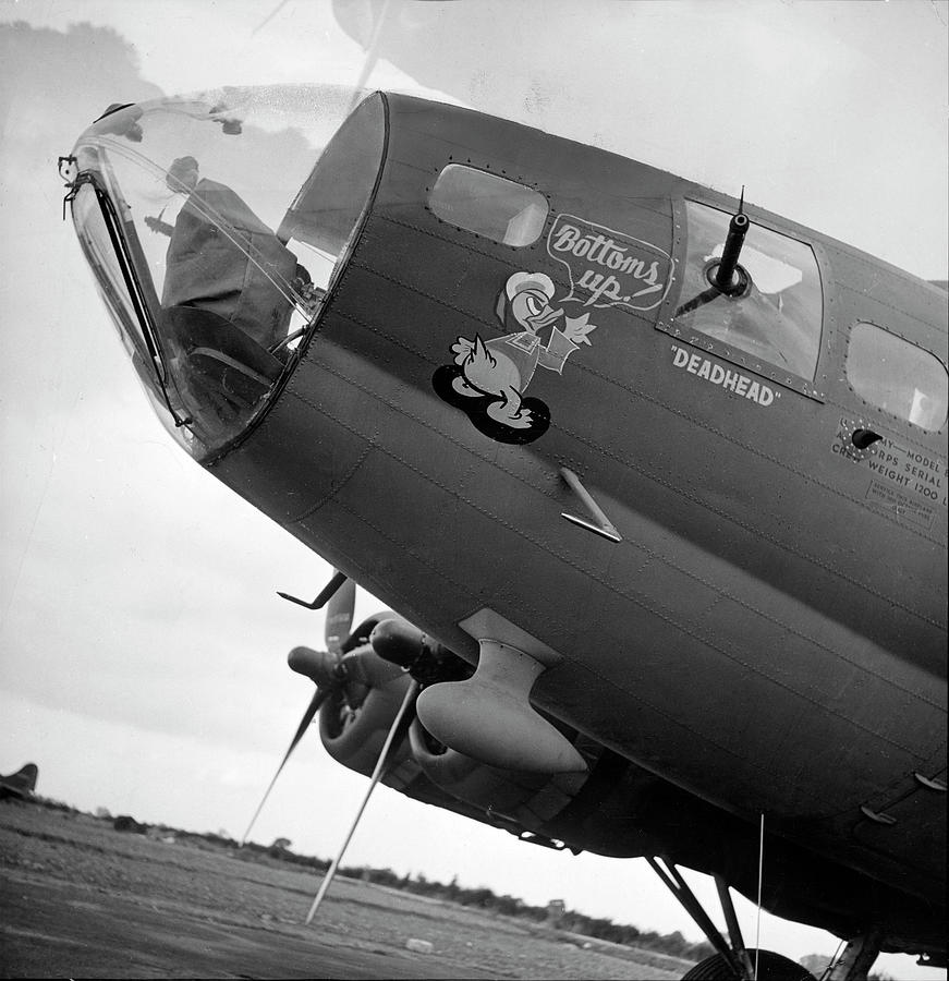 Transportation Photograph - Boeing B-17 Flying Fortress by Margaret Bourke-White