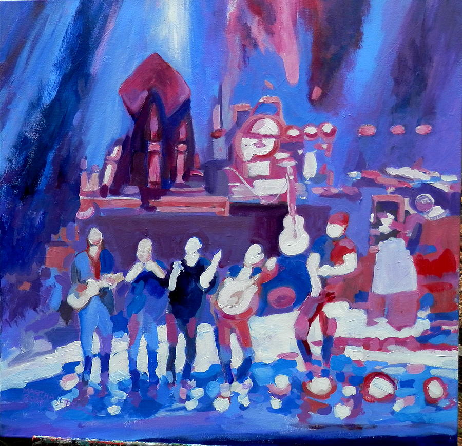 Bohemian Rhapsody Painting by Martha Tisdale