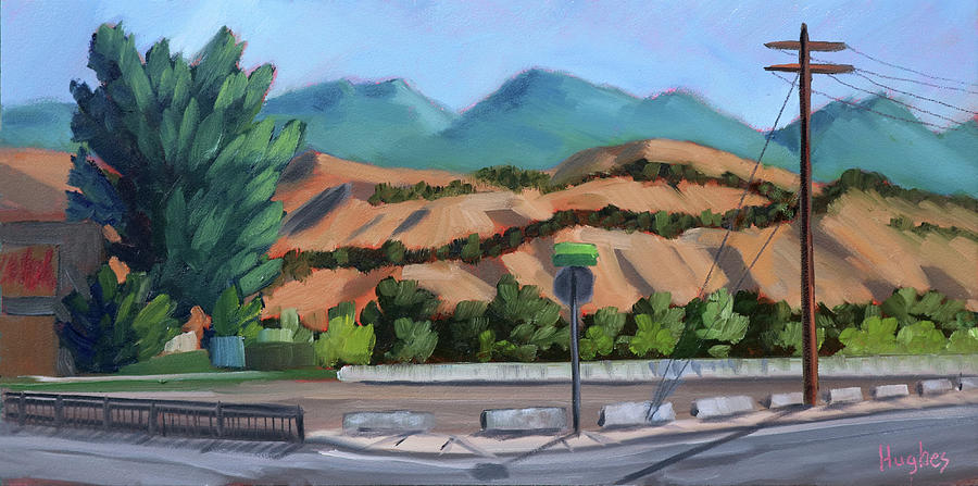 Boise Foothills Painting by Kevin Hughes