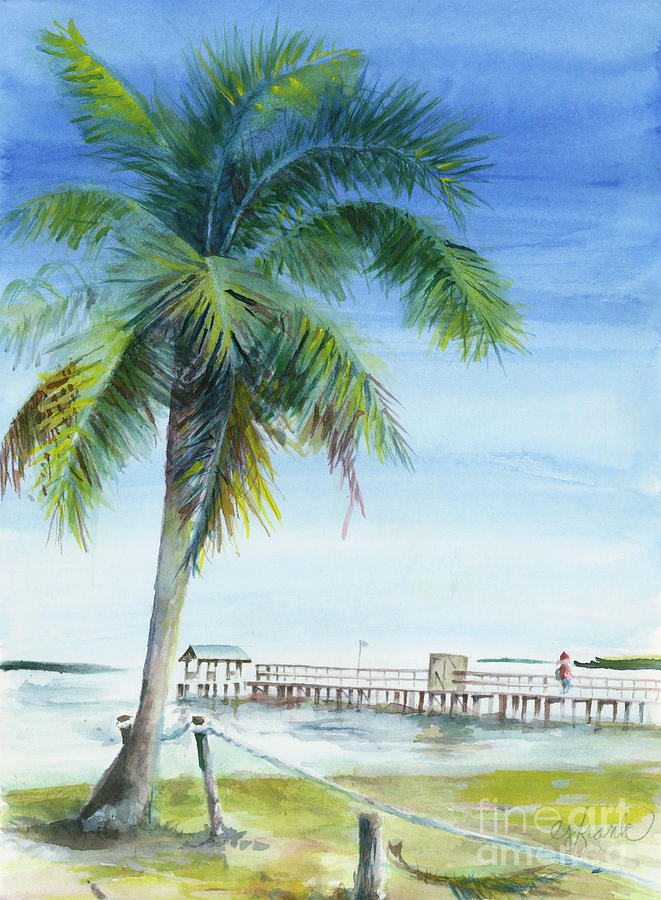 Bokeelia, Florida Painting by Betsy Frank - Fine Art America