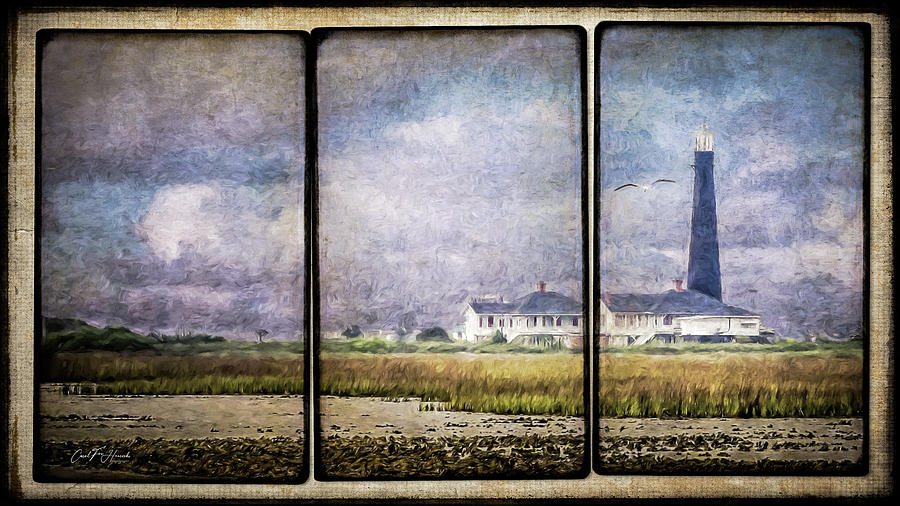 Bolivar Lighthouse Triptych 1 by Carol Fox Henrichs Bolivar Lighthouse Triptych 1 by Carol Fox Henrichs