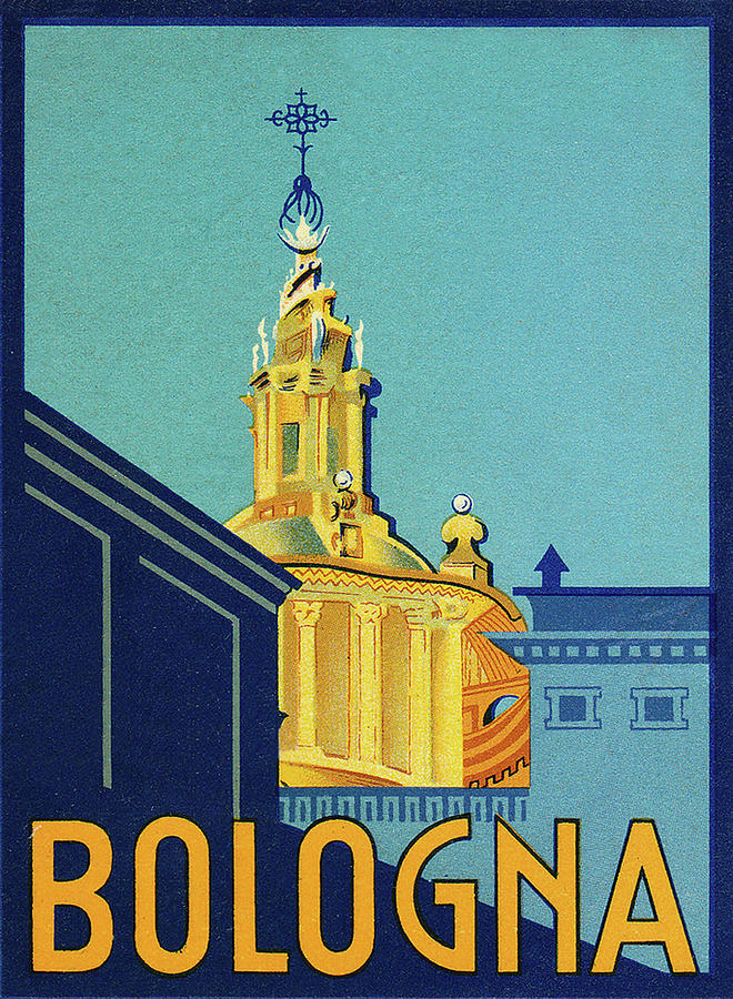 Bologna Digital Art by Long Shot