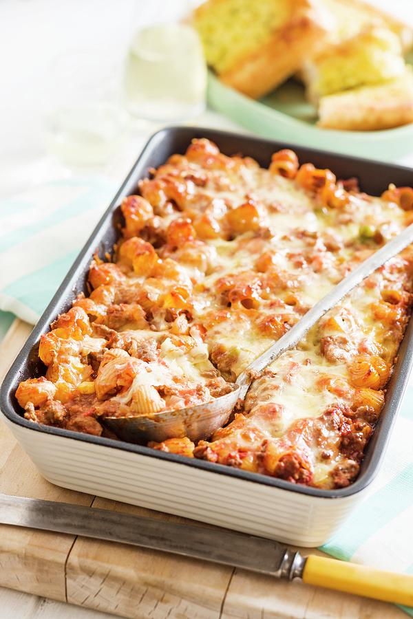 Bolognese Pasta Bake Photograph by Andrew Young
