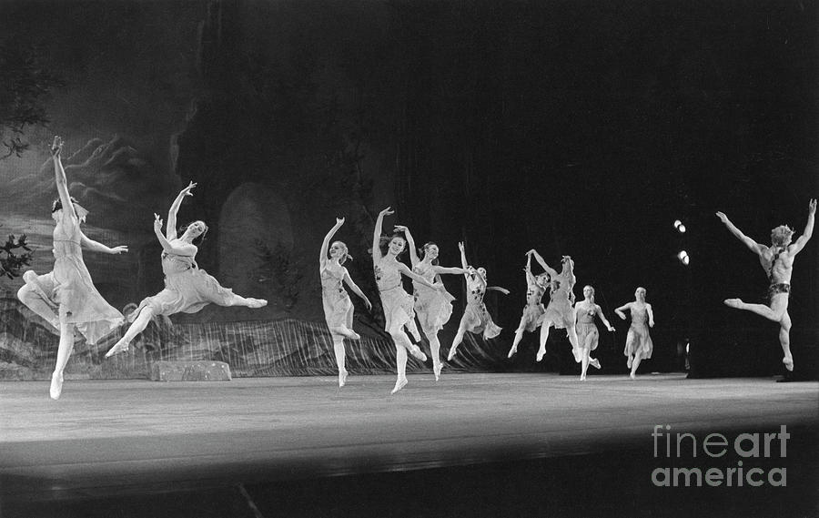 Bolshoi Ballet Dancing In Photograph by 