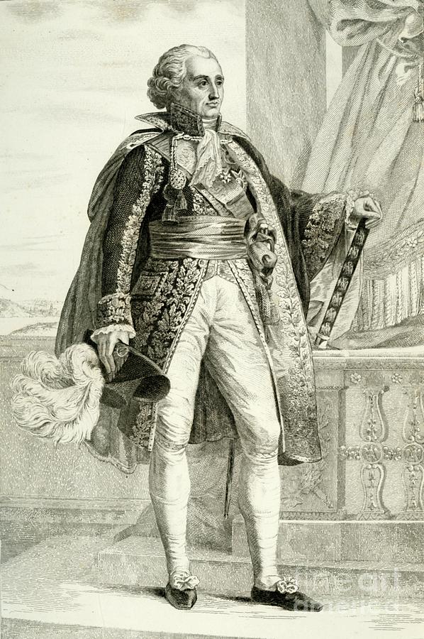 Bon Adrien Jeannot De Moncey Drawing by Print Collector