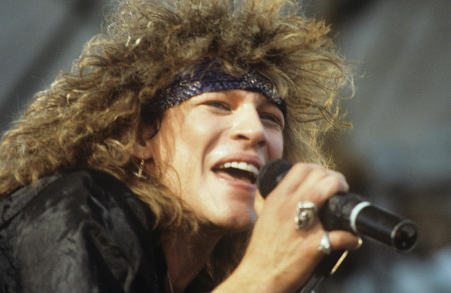 Bon Jovi Perform On Stage Photograph by Mike Cameron