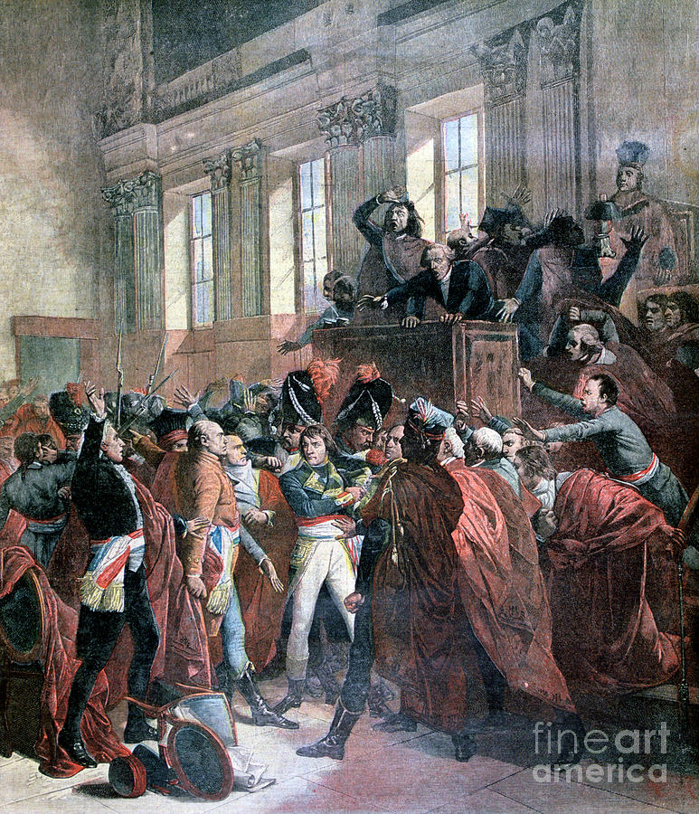 Bonaparte And The Council Of Five Drawing by Print Collector