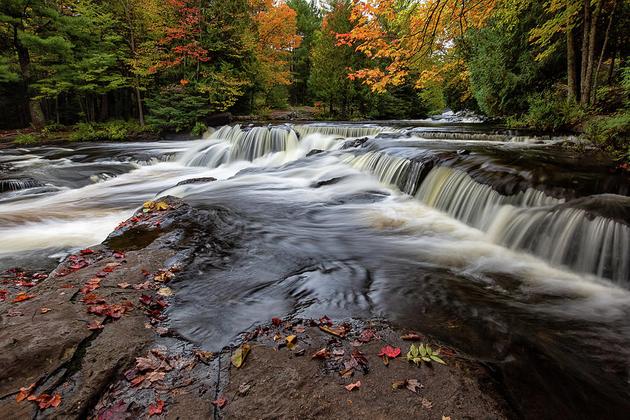 Bond Falls 11 Photograph by Heather Kenward - Fine Art America