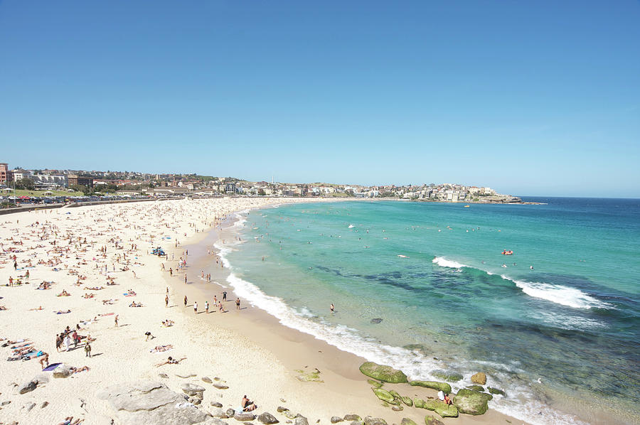 Bondi Beach In Sydney Australia Photograph by Bingopixel