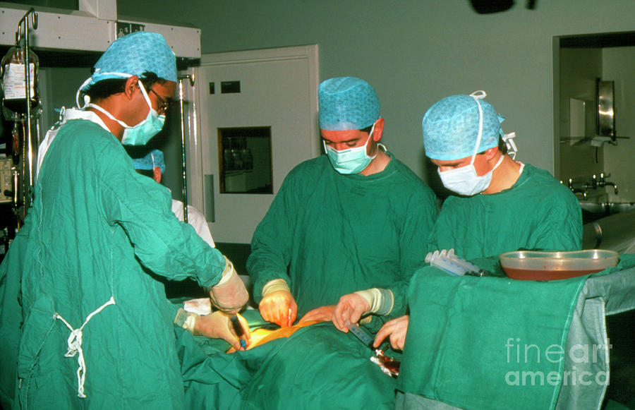 Bone Marrow Transplant For Acute Leukaemia Treatin Photograph by Dr Rob