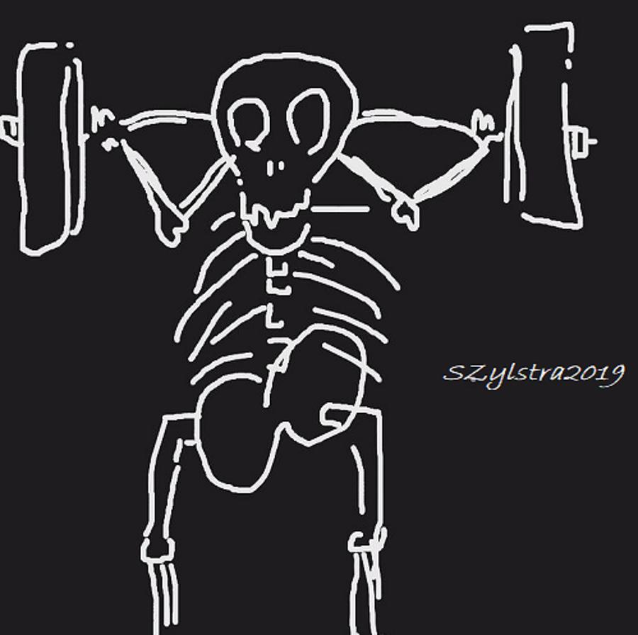 Bones Gym Drawing