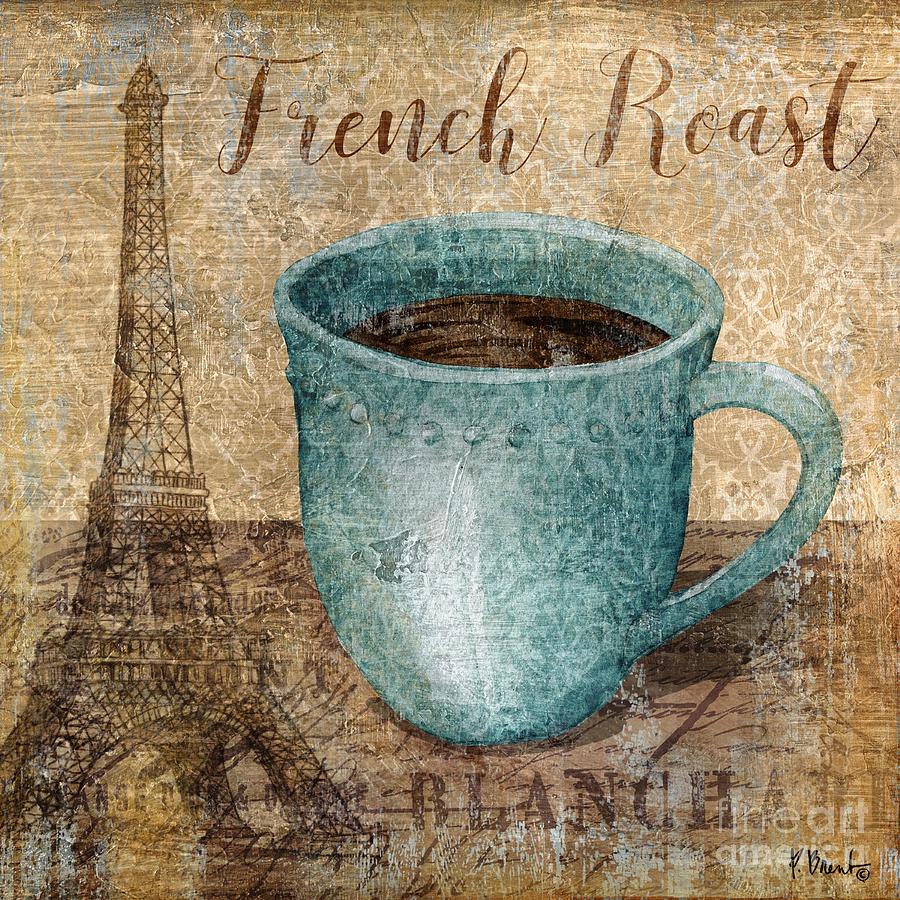 Tea Painting - Bonjour Cafe I by Paul Brent