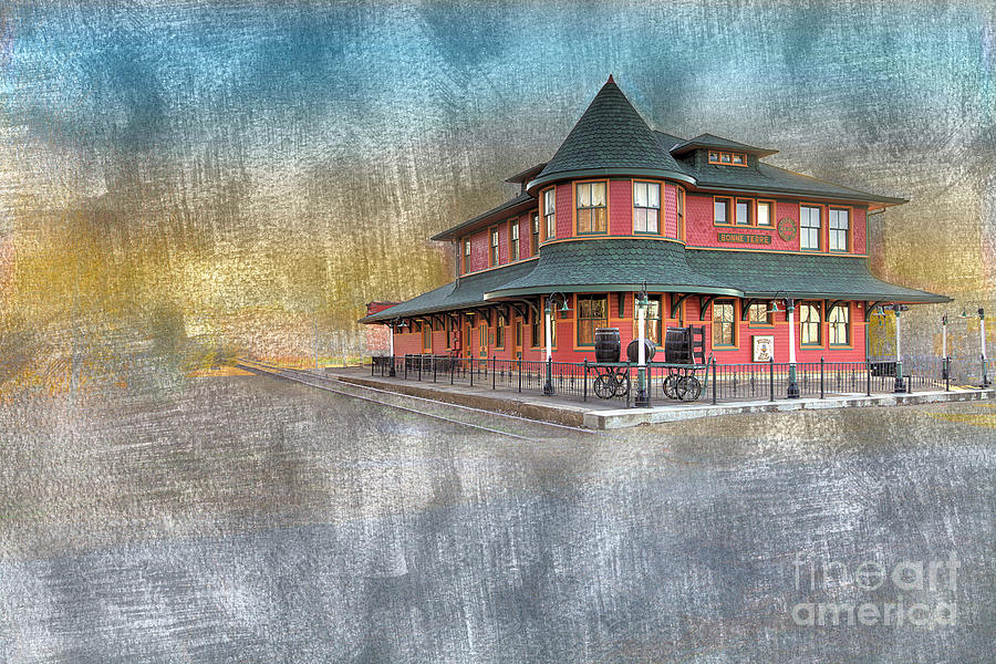 Bonne Terre Depot Photograph by Larry Braun - Fine Art America