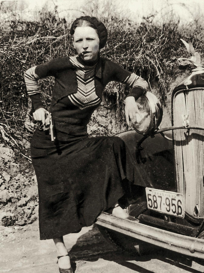 Vintage Photograph - Bonnie Parker by Vintage Apple Collection