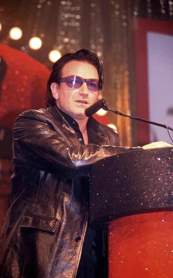 Bono Photograph by Martyn Goodacre
