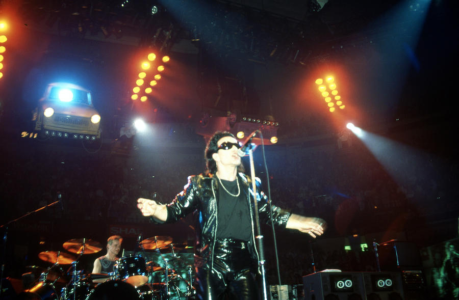 Bono Of U2 In Concert Photograph by Mediapunch