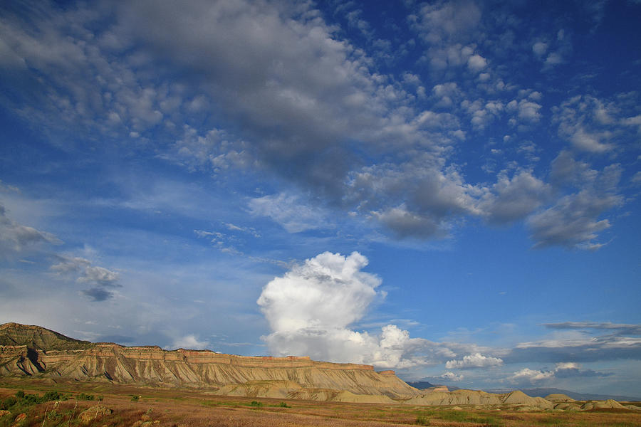 Book Cliffs Clouds Photograph by Ray Mathis