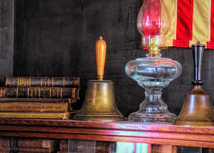 Books and Bells Photograph by Jack Wilson