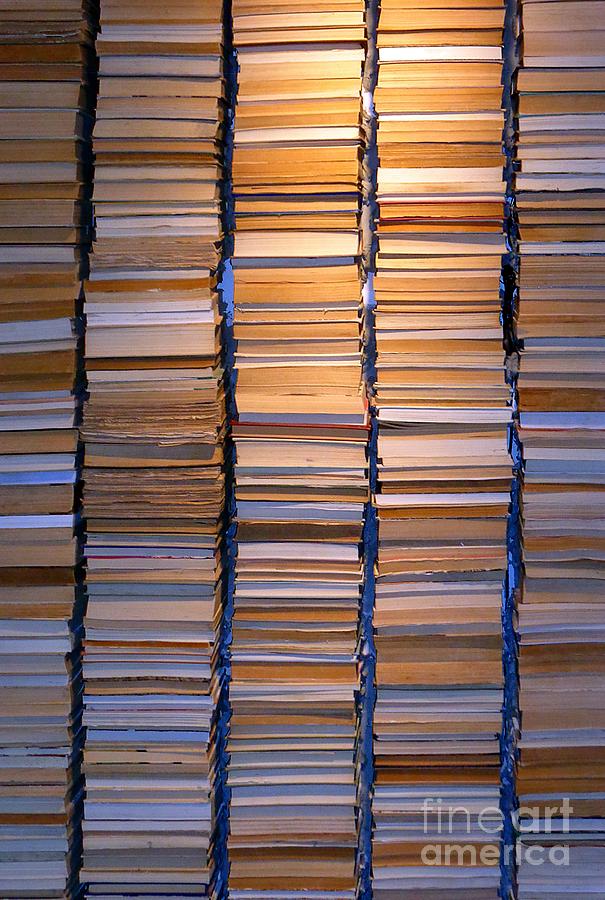 Books  Buecher Photograph by Thomas Schroeder